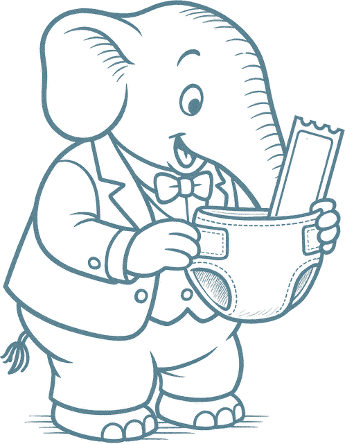 Storybook animal character