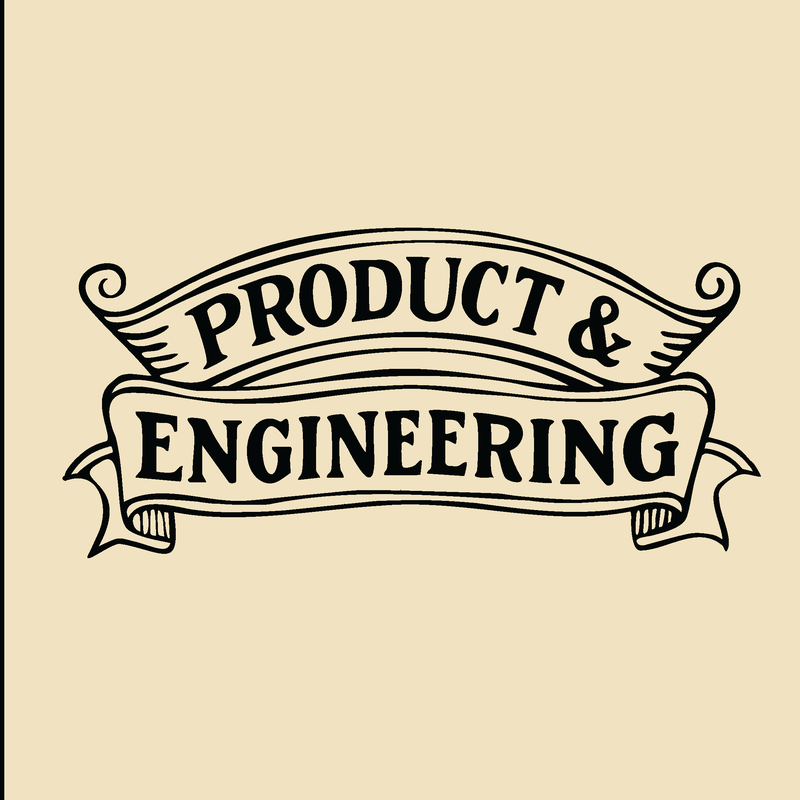 Product & Engineering badge design