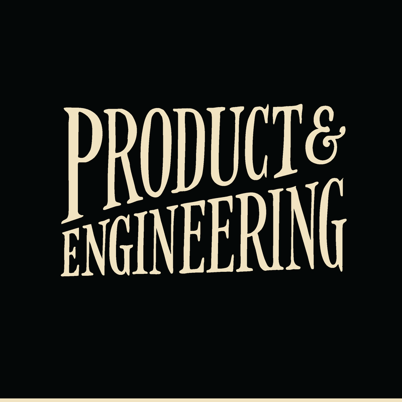 Product & Engineering badge design