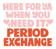 Period Exchange logo and mascot exploration