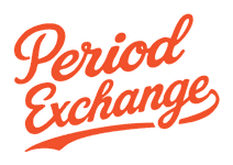 Period Exchange logo and mascot exploration