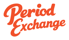 Period Exchange logo and mascot exploration