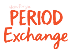 Period Exchange logo and mascot exploration